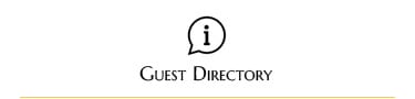 Guest Directory